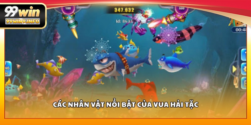 Các nhân vật nổi bật của Vua Hải Tặc